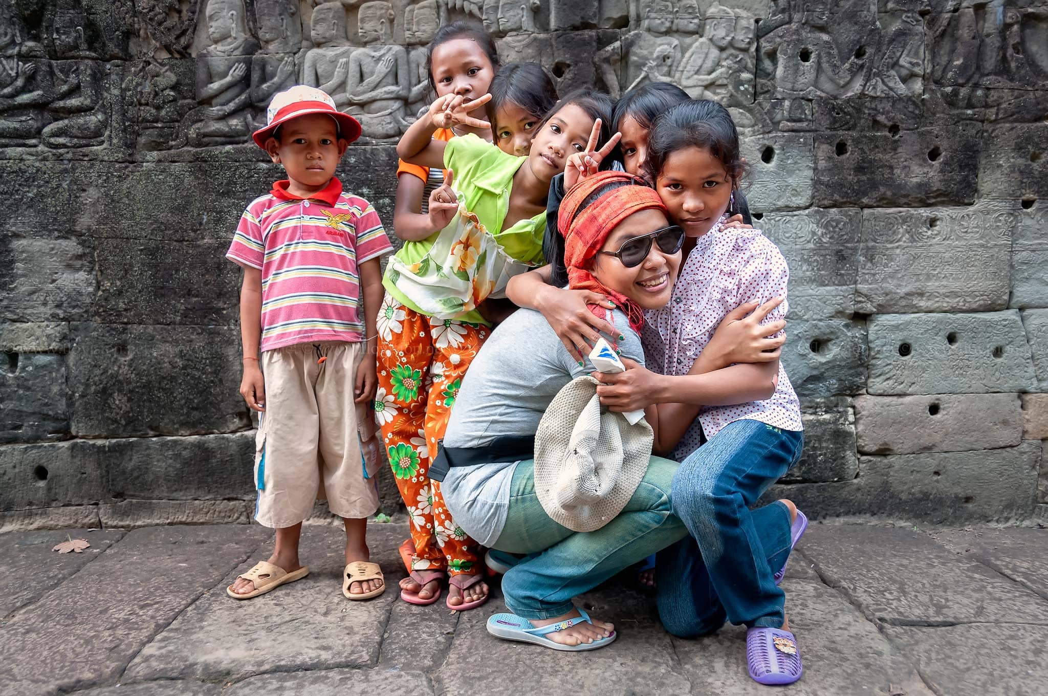 Bayon temple gang