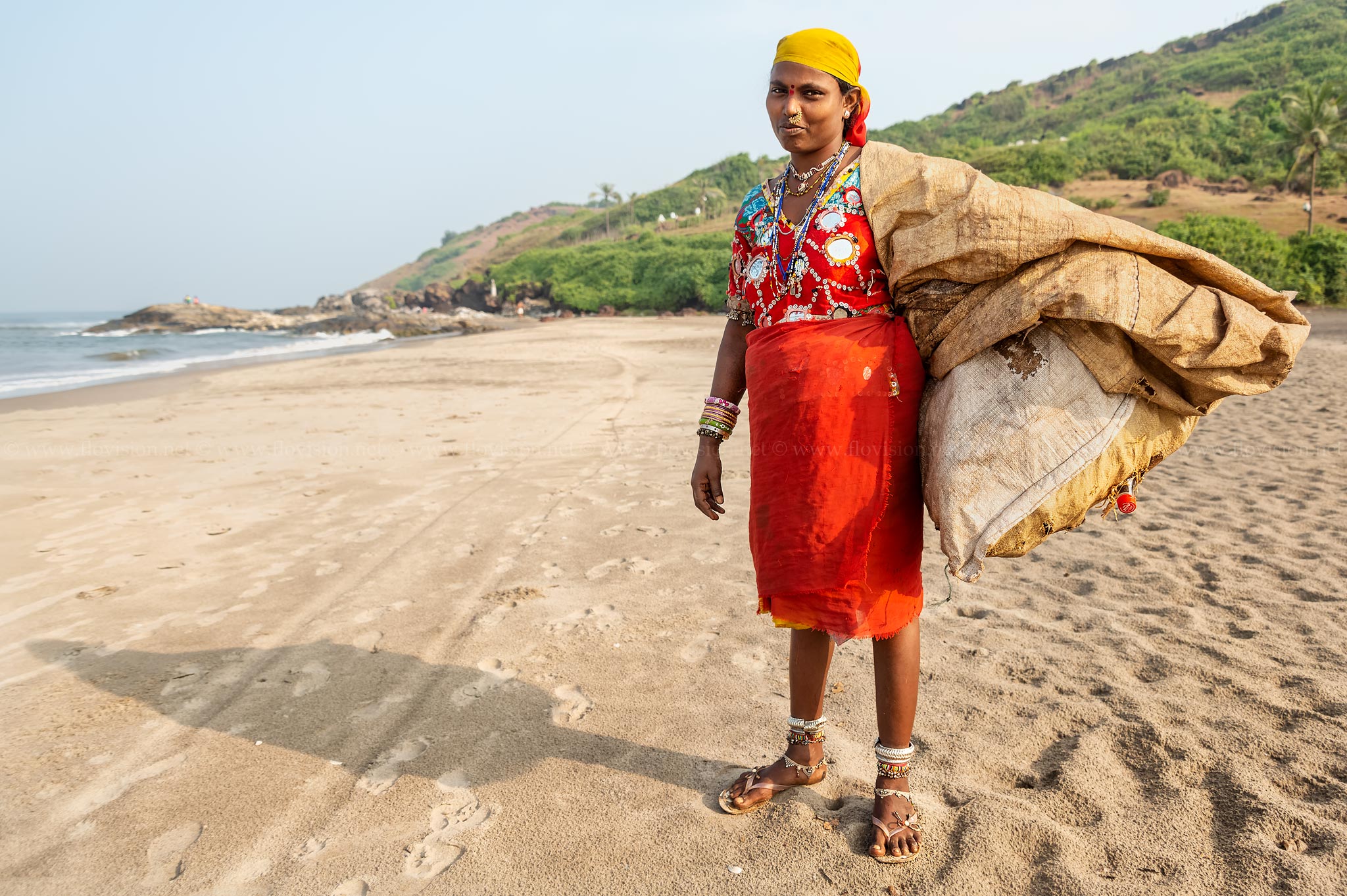 Beach comber, Goa, India